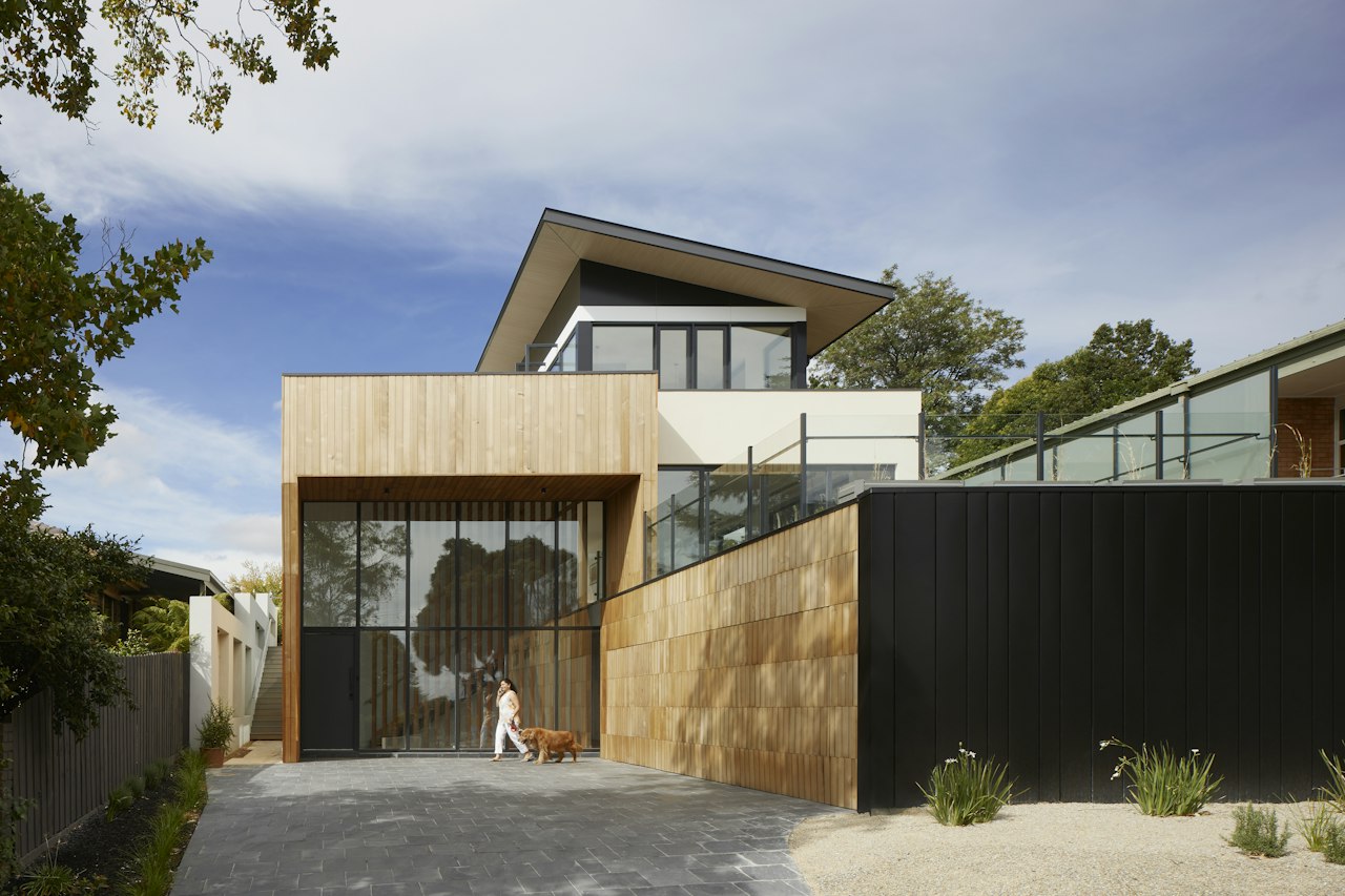 Villa contemporaine avec piscine — La Marsa